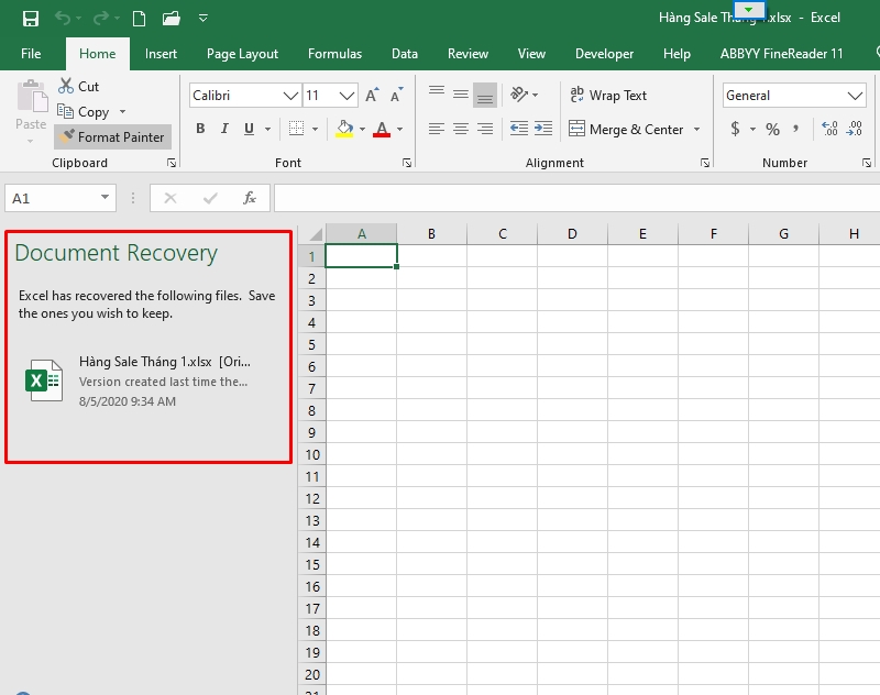 Cách lưu trữ và chia sẻ bảng tính Excel 10