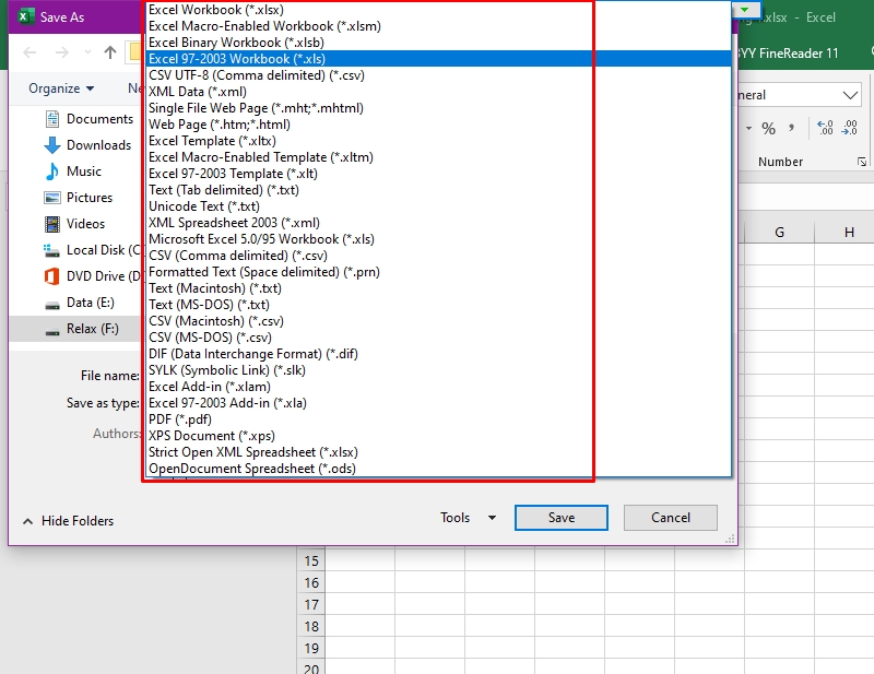 Cách lưu trữ và chia sẻ bảng tính Excel 21