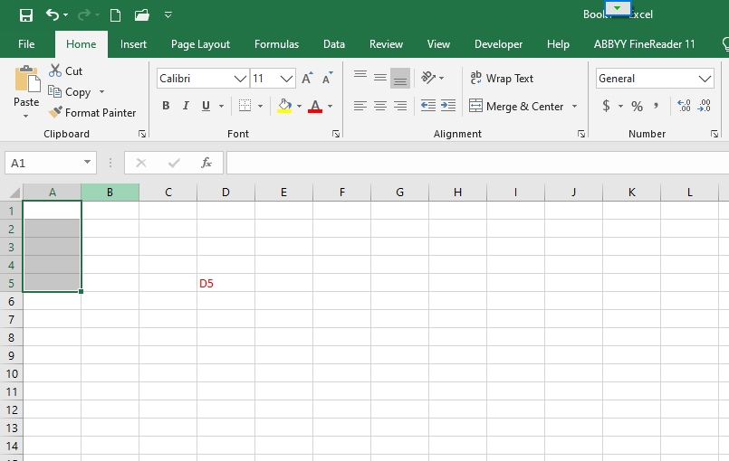 Khái niệm về Cell (ô) trong Excel 5