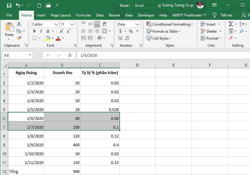 Khái niệm về Cell (ô) trong Excel 27